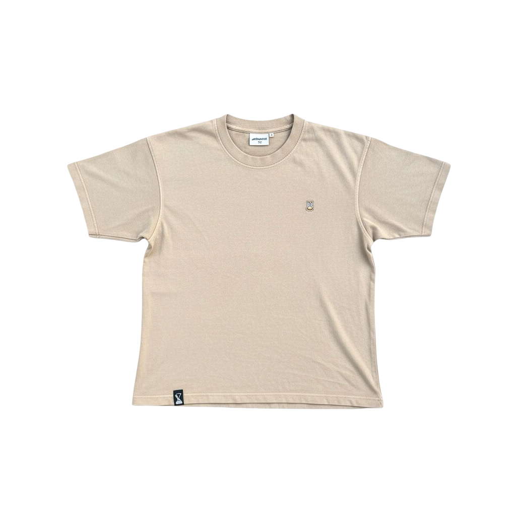 NTHNGLFT logo-patch jersey cotton T-shirt- White