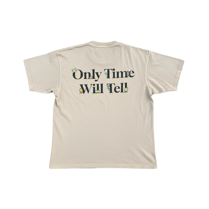 NTHNGLFT logo-patch jersey cotton T-shirt- White