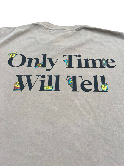 NTHNGLFT logo-patch jersey cotton T-shirt- White